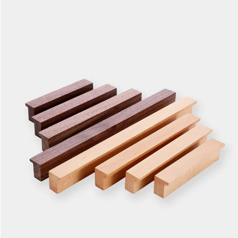 kitchen cabinet wooden handles (6)