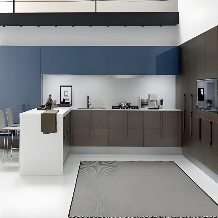 Kabinet lamina dapur moden
