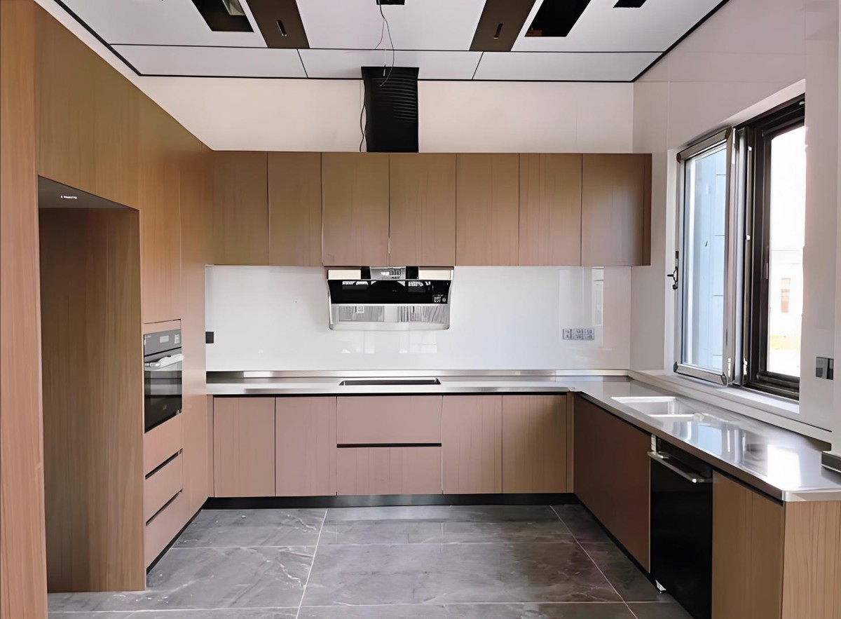 wood grain aluminium kitchen cabinet 2 wood grain aluminium kitchen cabinet 2