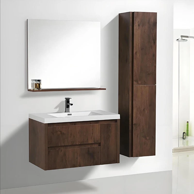 wood grain bathroom cabinets (2)